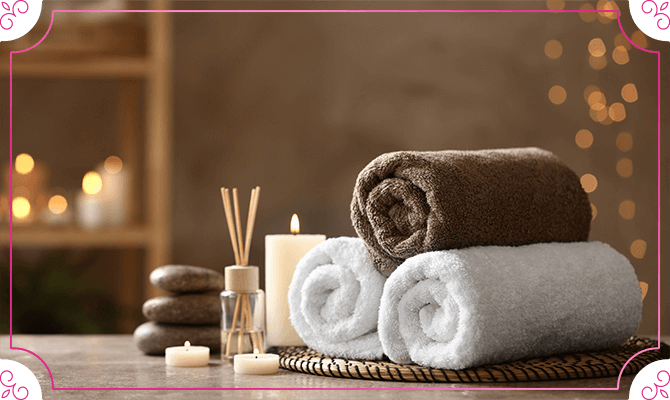 マッサージの写真。安心の技術保証